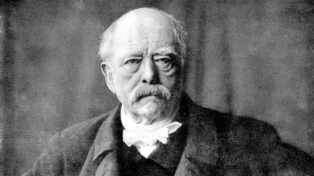 portrait of Otto Von Bismarck portrait of Otto Von Bismarck